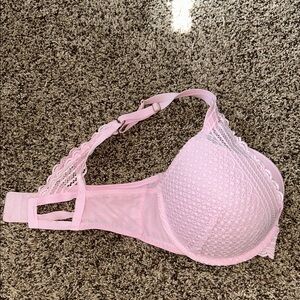 Pink Lace Bra